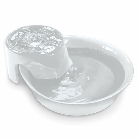 Pioneer Pet Big Max Ceramic Pet Fountain - White 3.7 Litres