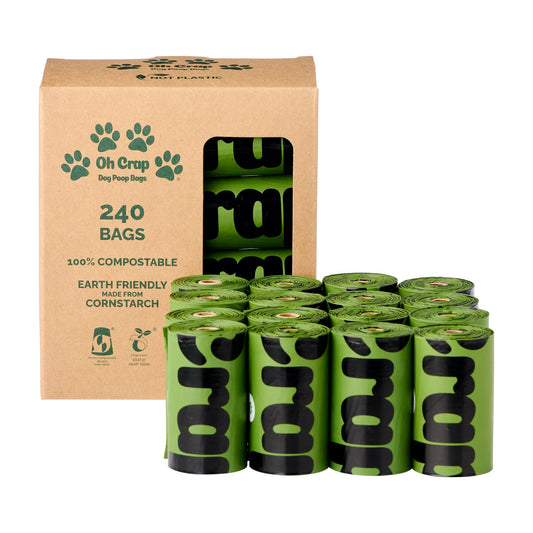 Oh Crap! Biodegradable Poop Bag - 240 Bags