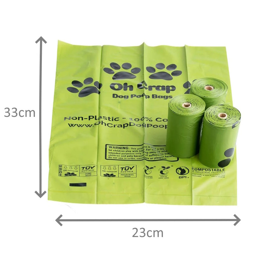 Oh Crap! Biodegradable Poop Bag - 200 Bags